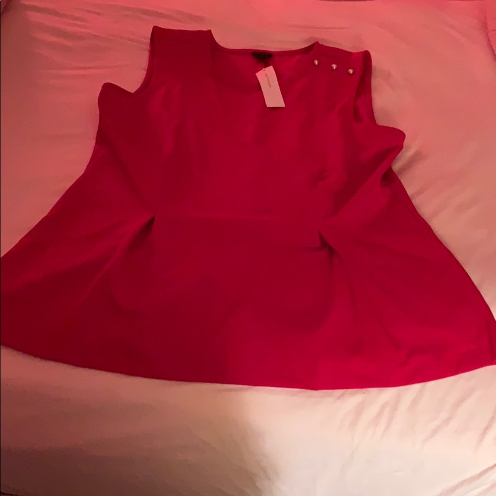 Ann Taylor peplum top